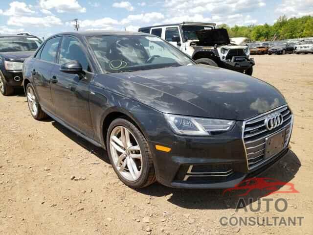 AUDI A4 2017 - WAUDNAF47HN050358