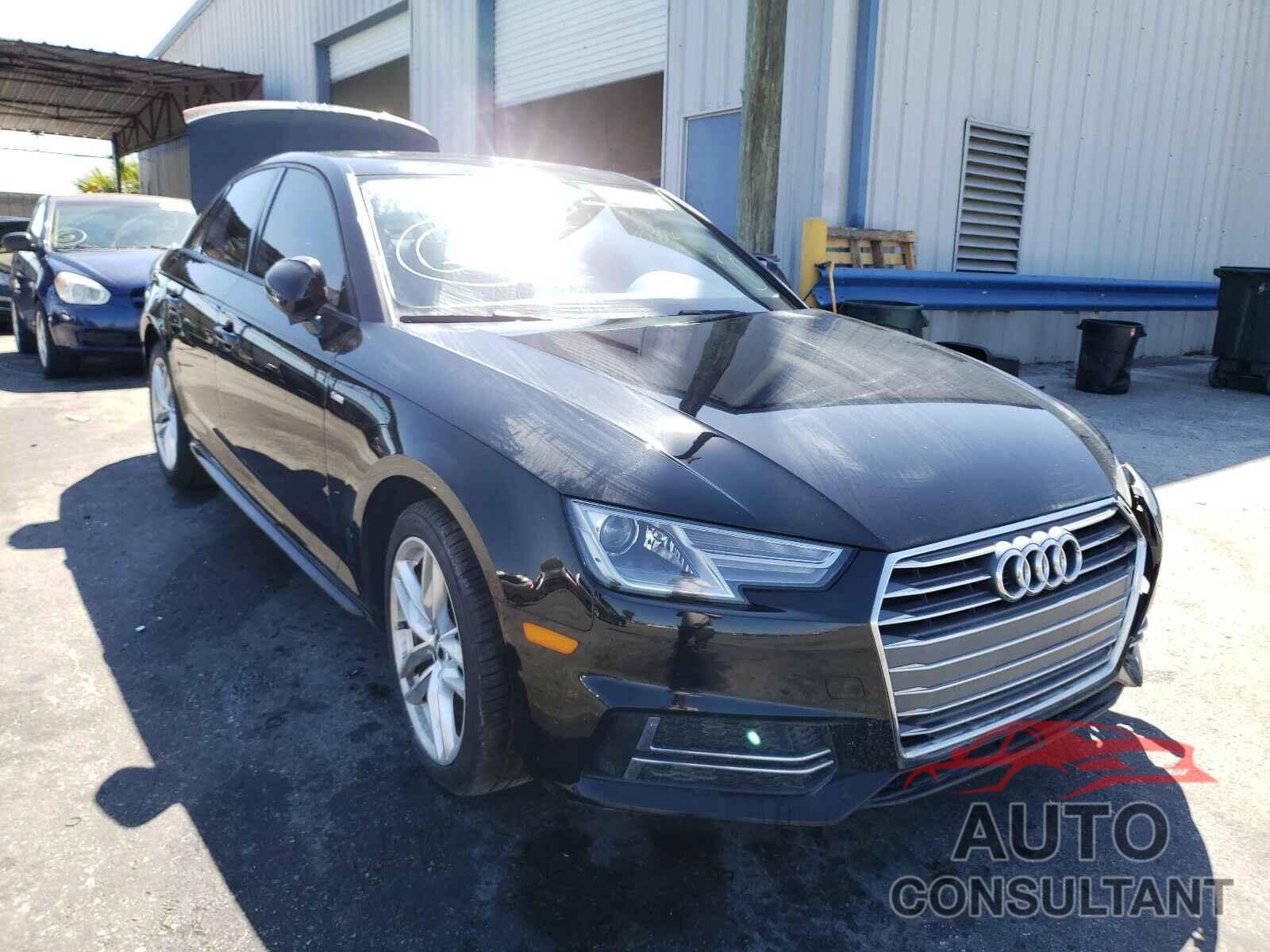 AUDI A4 2017 - WAUKMAF43HN039125