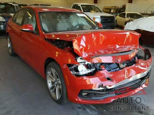 BMW 3 SERIES 2016 - WBA8A3C51GK688661