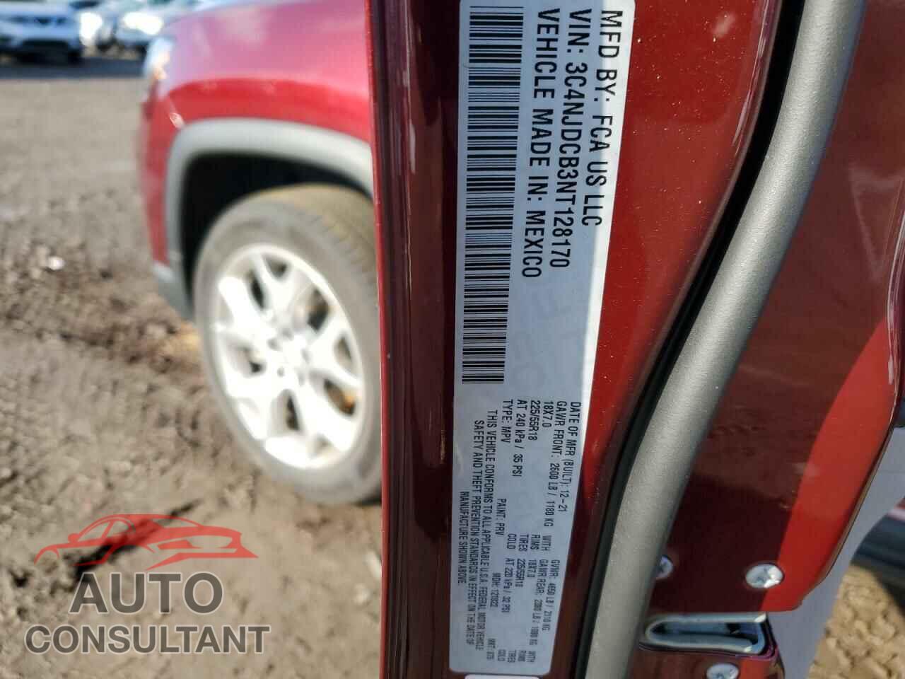 JEEP COMPASS 2022 - 3C4NJDCB3NT128170