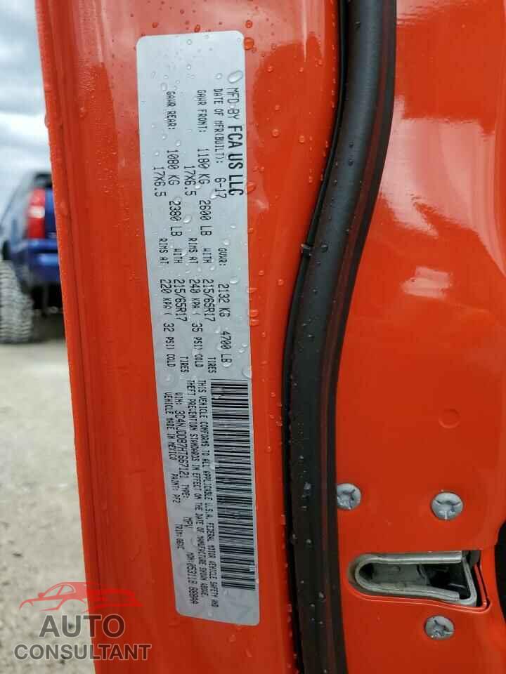 JEEP COMPASS 2017 - 3C4NJDDB7HT667121
