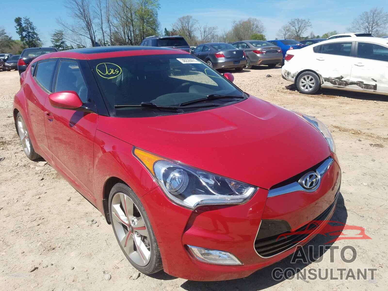 HYUNDAI VELOSTER 2016 - KMHTC6AD1GU282883