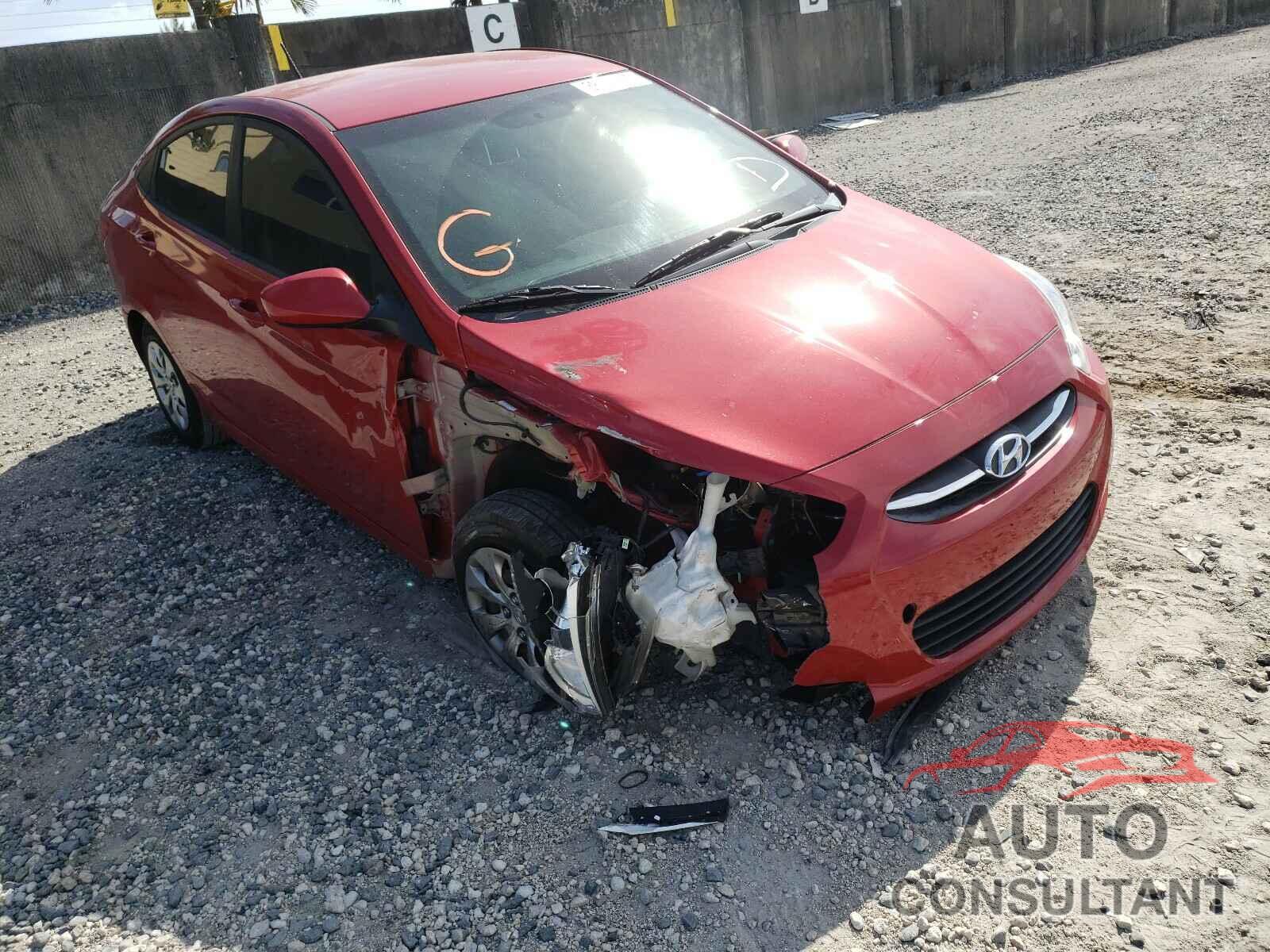 HYUNDAI ACCENT 2017 - KMHCT4AE8HU215938