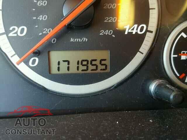 HONDA CRV 2002 - SHSRD78802U013357