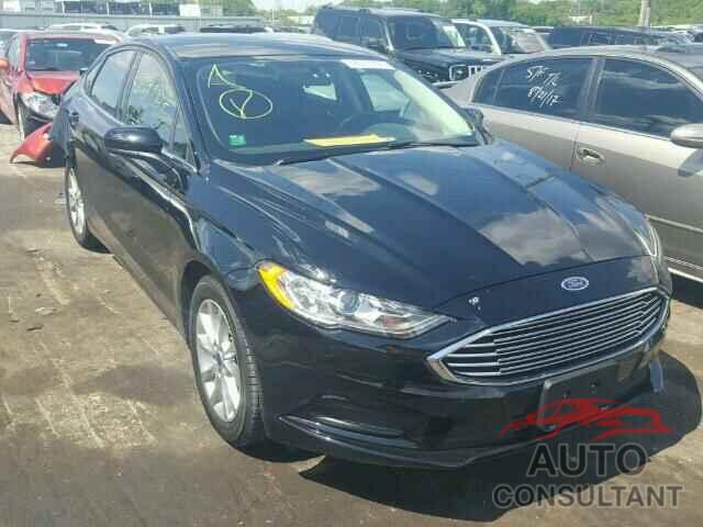 FORD FUSION 2017 - 3FA6P0H75HR282306