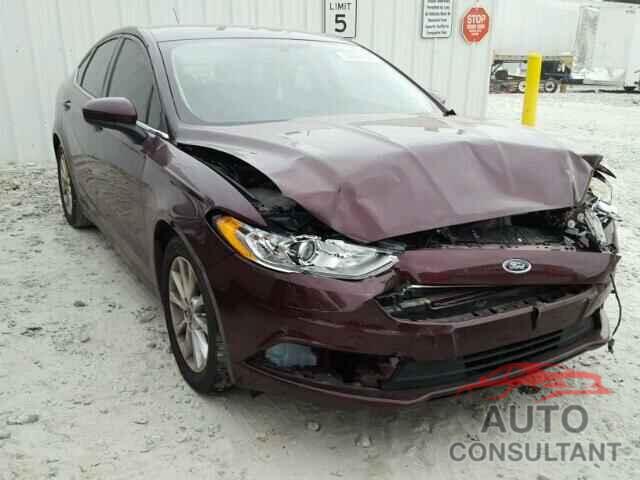 FORD FUSION 2017 - 3FA6P0H78HR107578