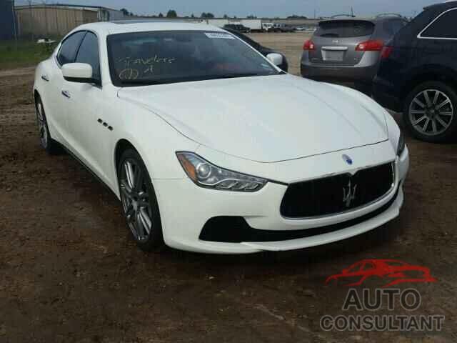 MASERATI ALL MODELS 2016 - ZAM57XSA2G1171929