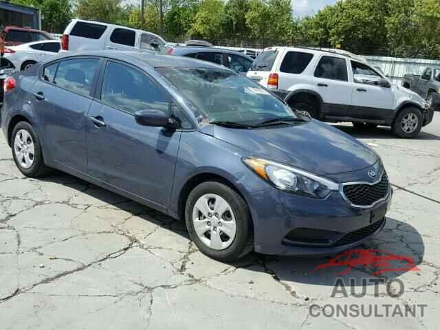 KIA FORTE 2016 - KNAFK4A64G5594780