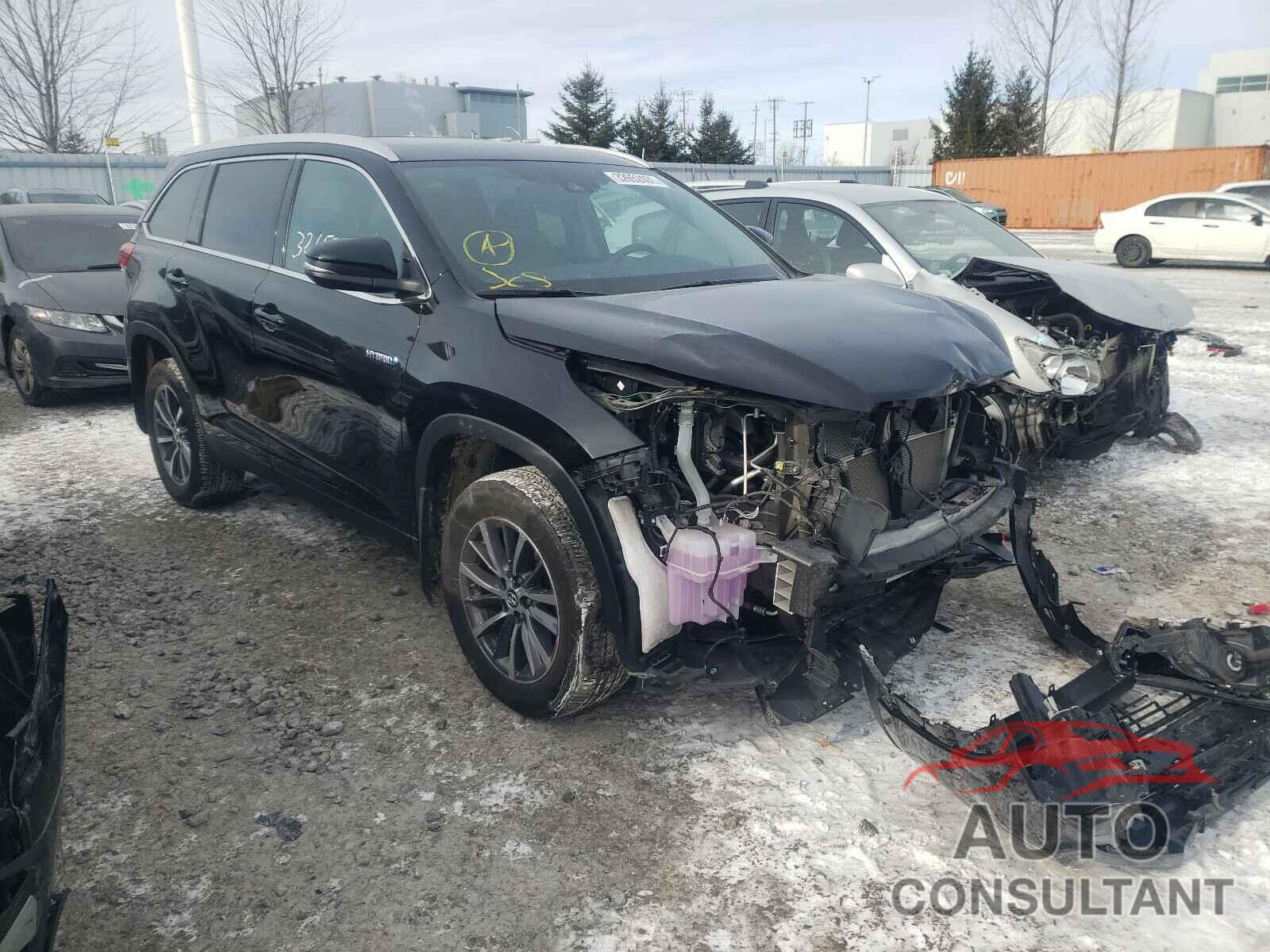 TOYOTA HIGHLANDER 2019 - 5TDJGRFH9KS073286