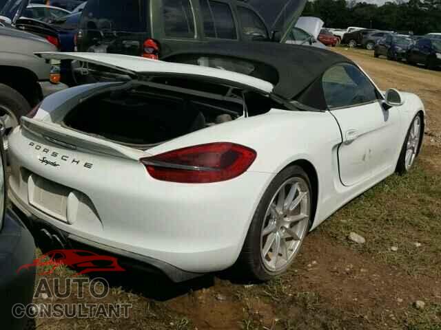 PORSCHE BOXSTER 2016 - WP0CC2A88GS152661