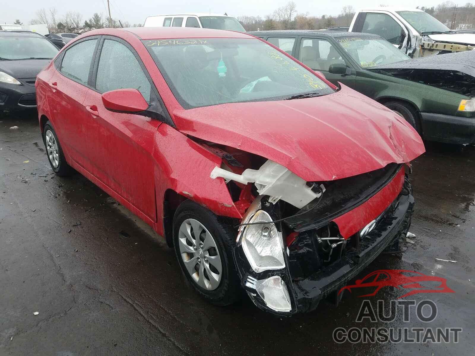HYUNDAI ACCENT 2016 - KMHCT4AE6GU128571