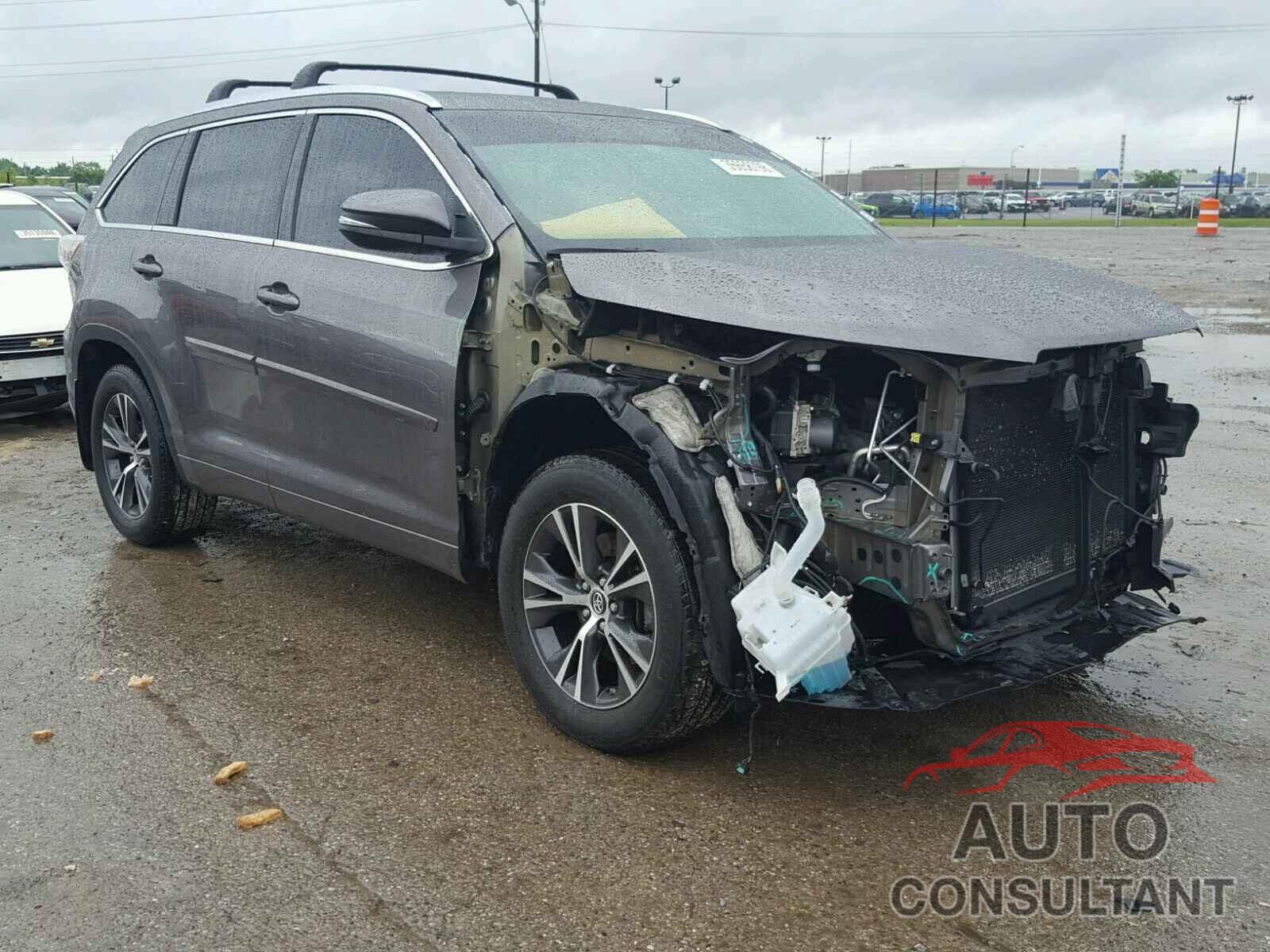 TOYOTA HIGHLANDER 2016 - 5TDJKRFH9GS285210