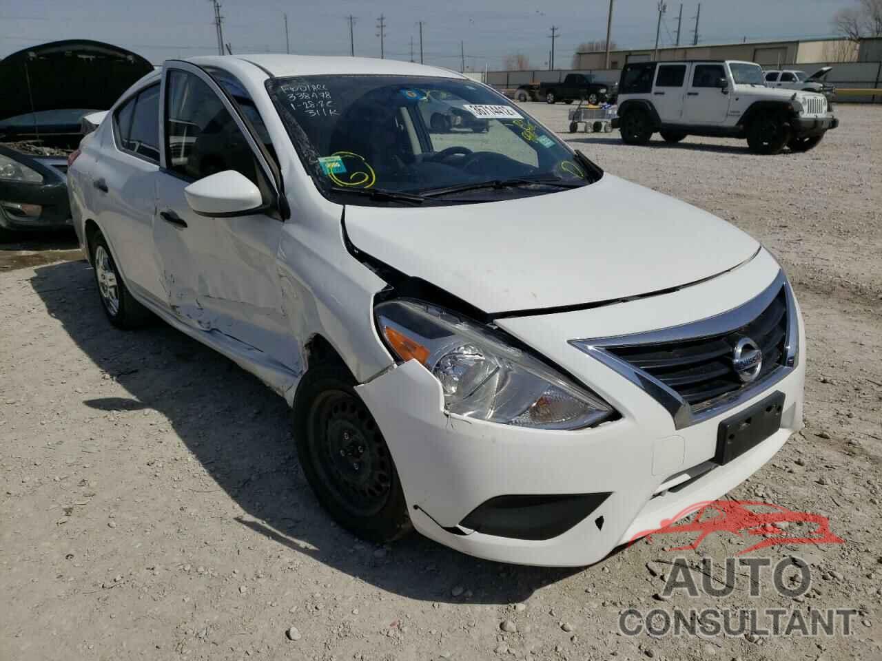 NISSAN VERSA 2016 - 3N1CN7AP5GL851245