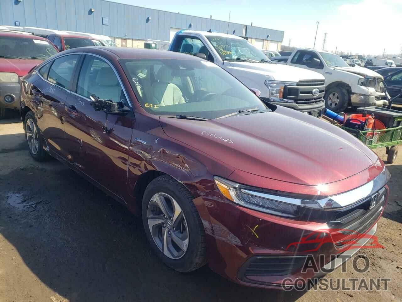 HONDA INSIGHT 2020 - 19XZE4F51LE000653