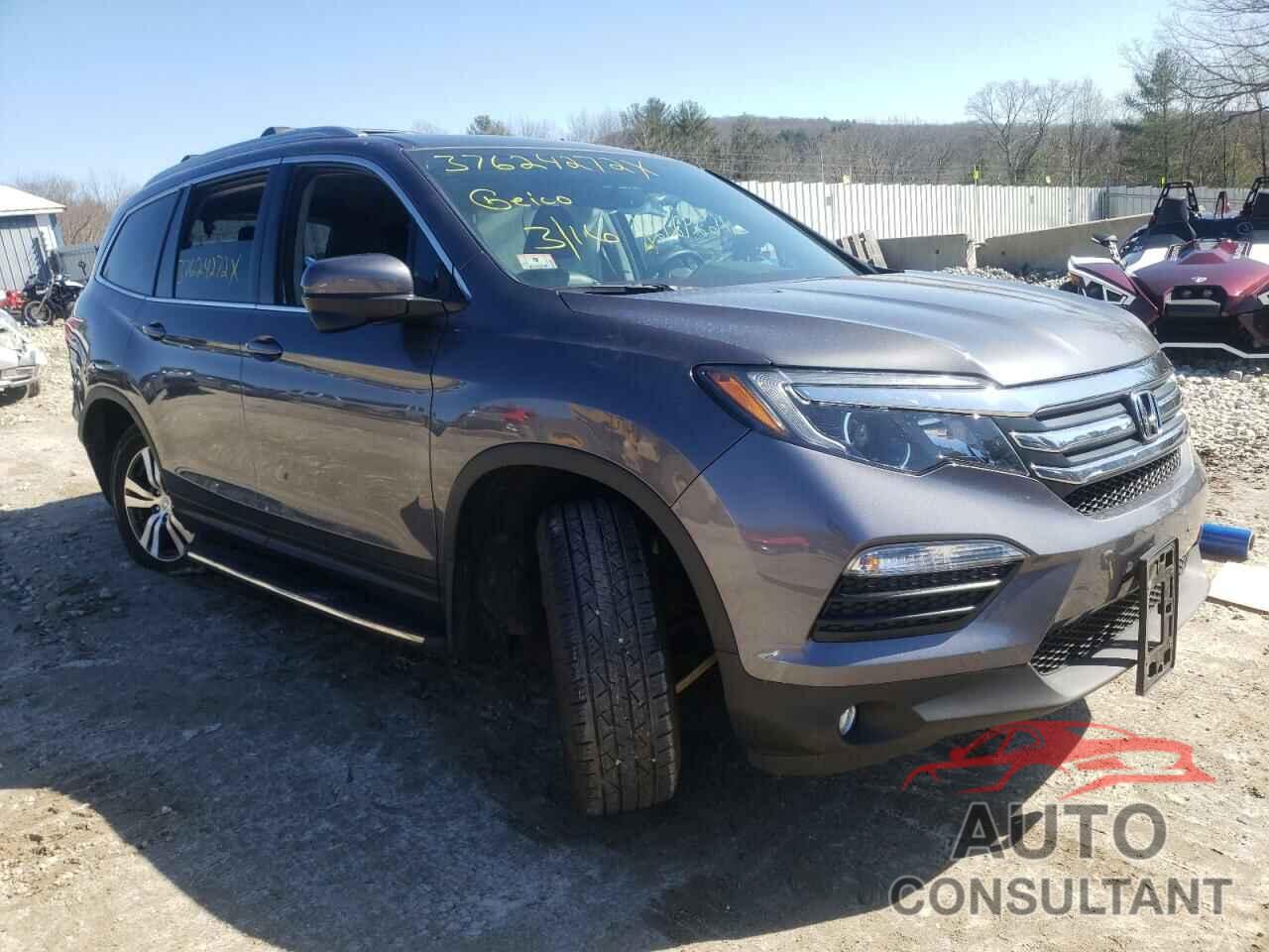 HONDA PILOT 2017 - 5FNYF6H58HB038075