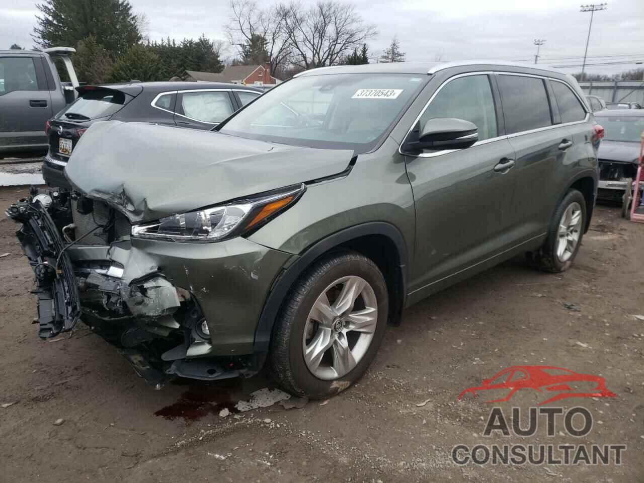 TOYOTA HIGHLANDER 2019 - 5TDDZRFH0KS919893
