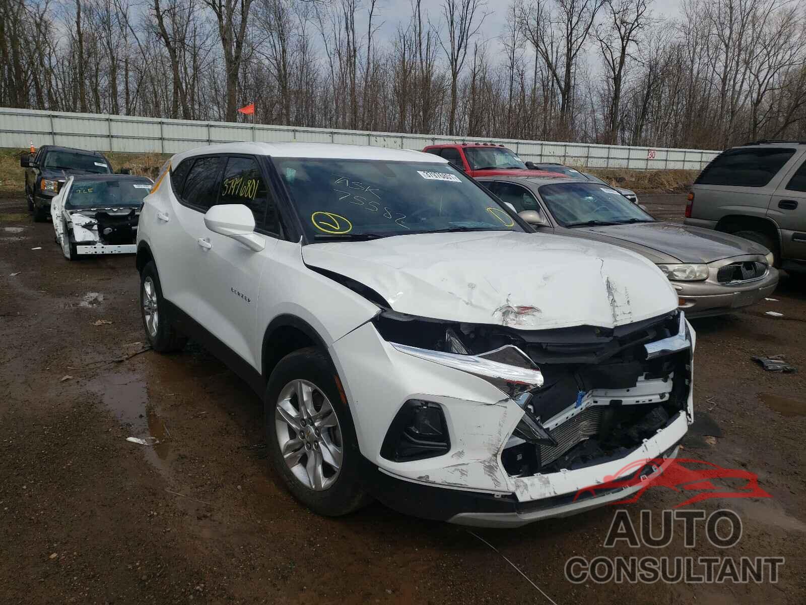 CHEVROLET BLAZER 2020 - 3GNKBBRA0LS727265