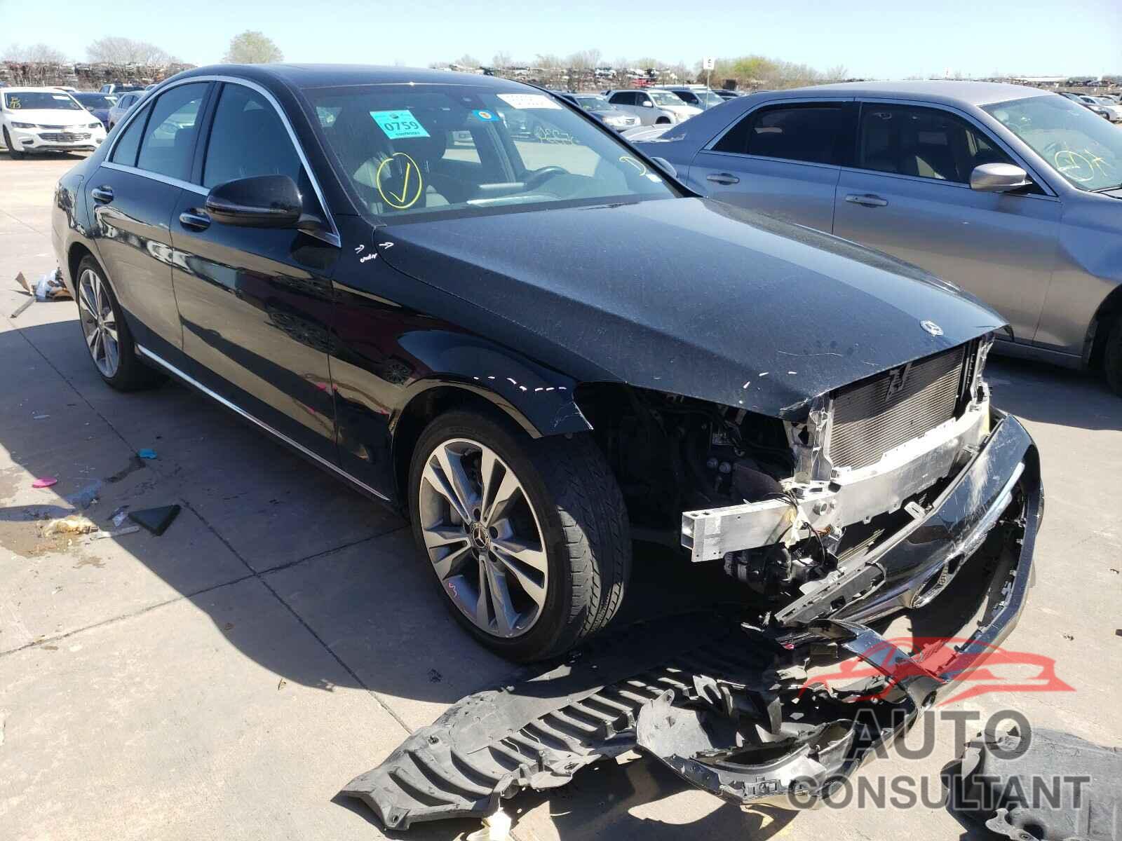 MERCEDES-BENZ C CLASS 2018 - 55SWF4JB7JU268464