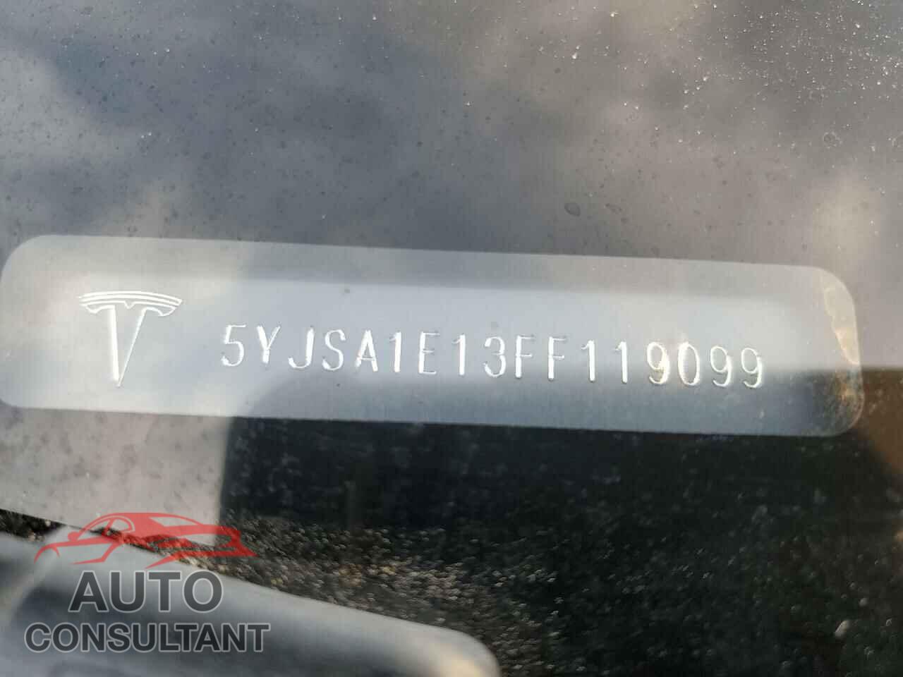 TESLA MODEL S 2015 - 5YJSA1E13FF119099