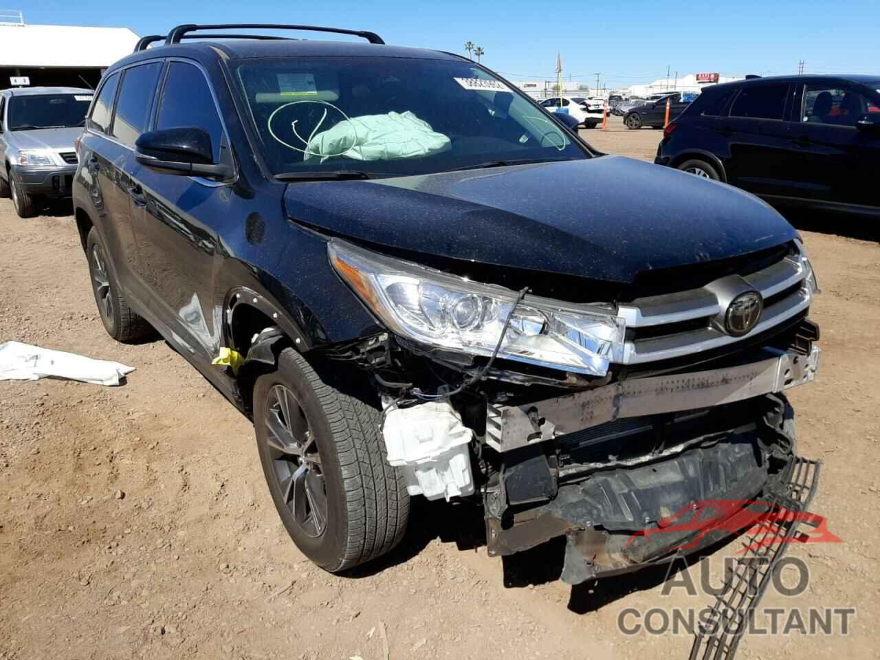 TOYOTA HIGHLANDER 2019 - 5TDZZRFH4KS318296