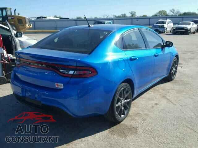DODGE DART 2015 - 1C3CDFAAXFD434413