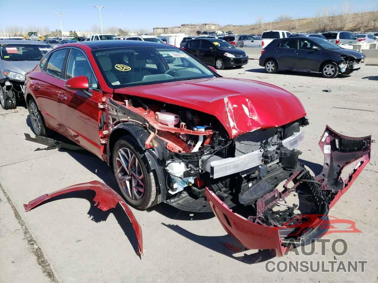 HYUNDAI SONATA 2021 - KMHL14JA0MA161307