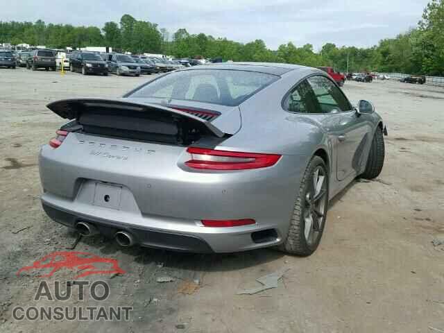 PORSCHE 911 2017 - WP0AA2A94HS106865