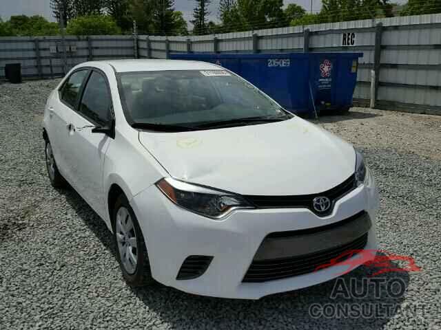TOYOTA COROLLA 2016 - 2T1BURHE0GC521396