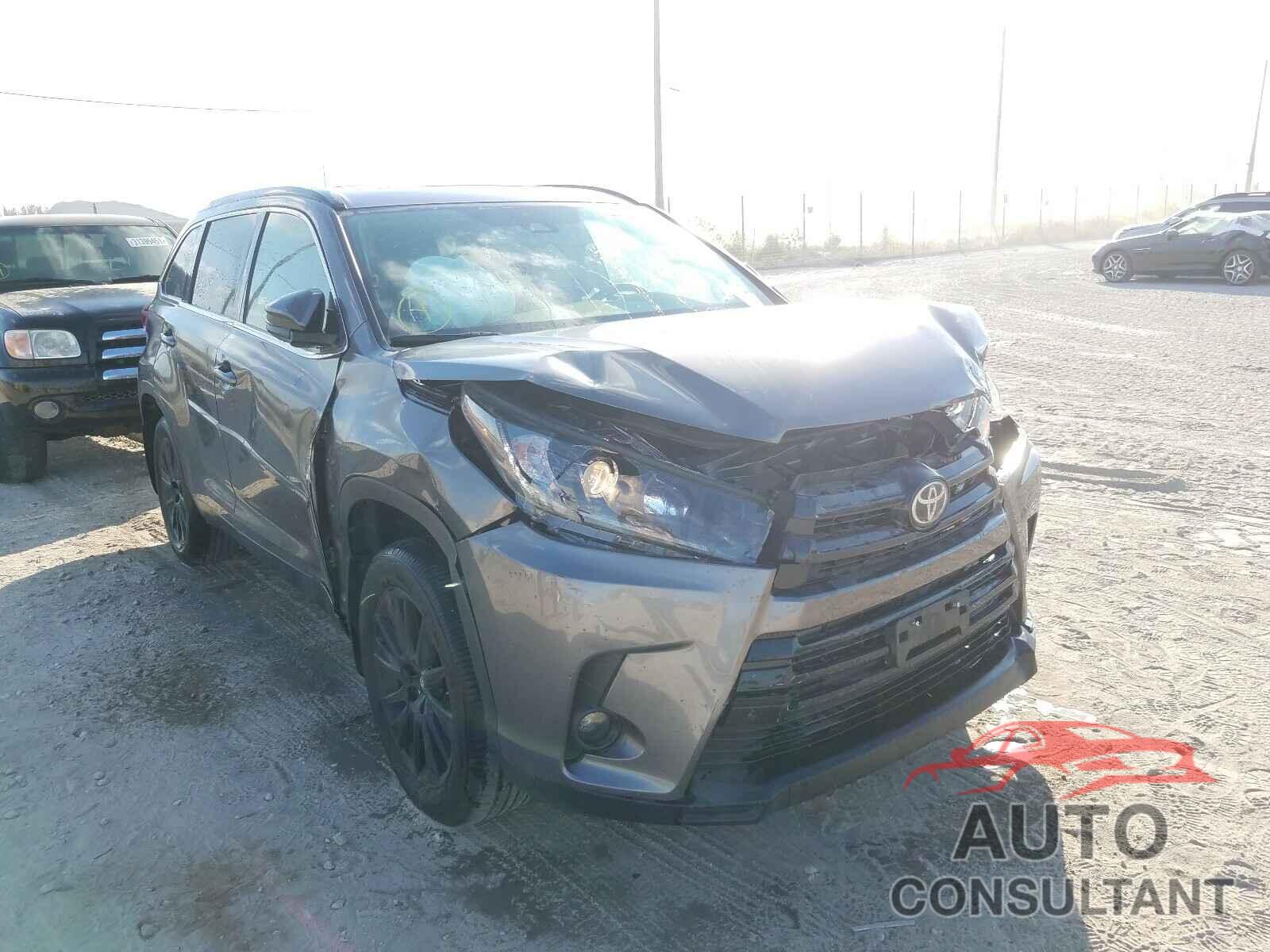 TOYOTA HIGHLANDER 2019 - 5TDJZRFH4KS702253