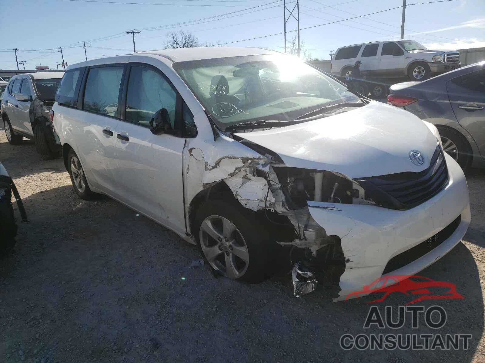 TOYOTA SIENNA 2016 - 5TDZK3DC5GS703852