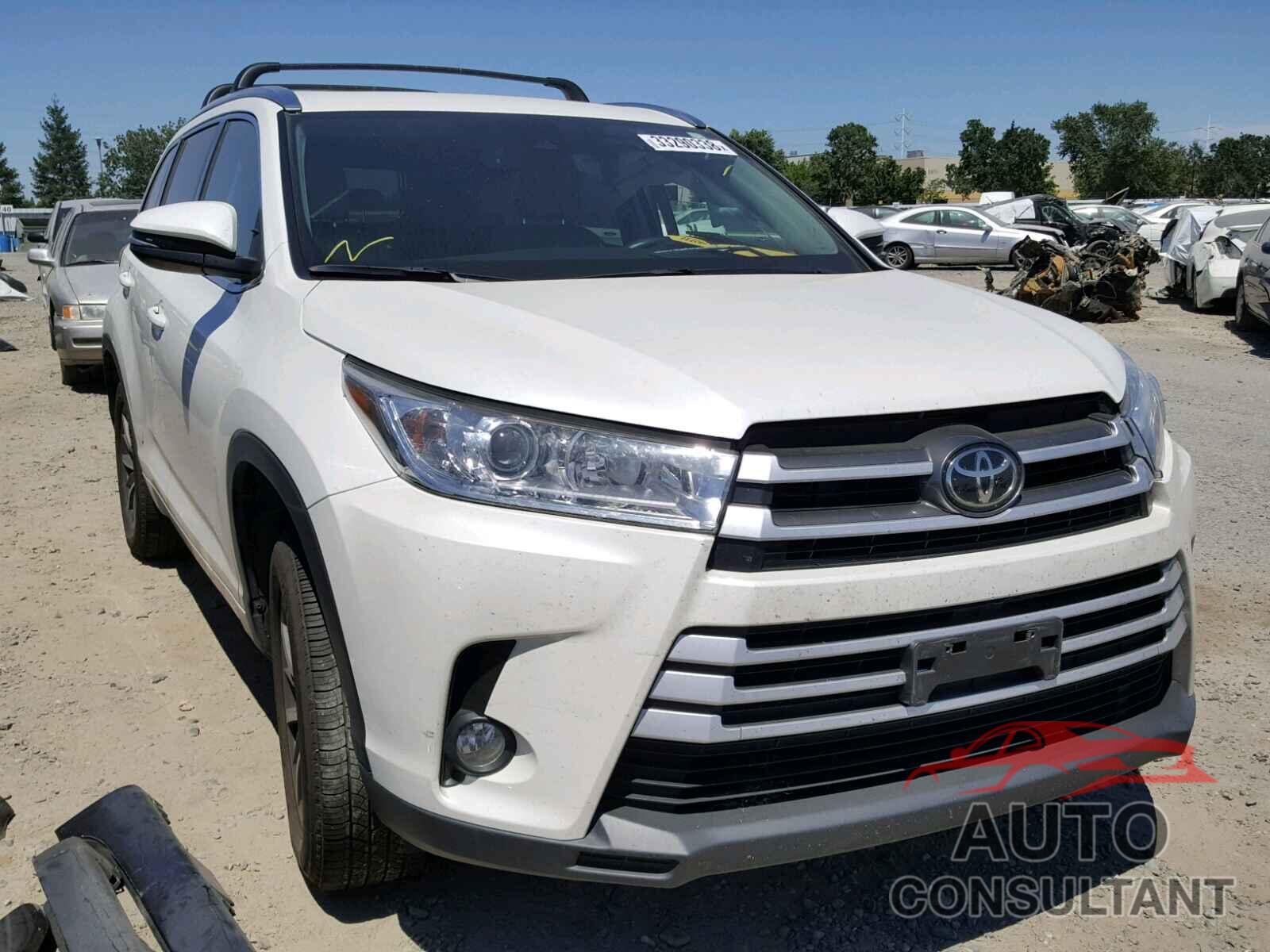 TOYOTA HIGHLANDER 2017 - 5TDKZRFH6HS199547
