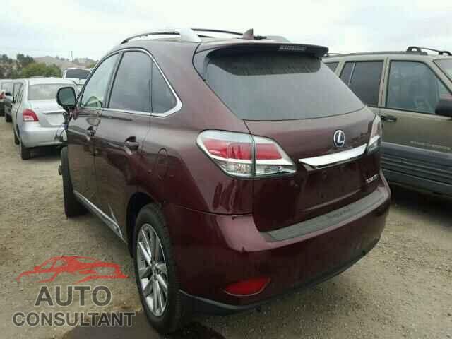 LEXUS RX450 2015 - 2T2BC1BA1FC009425
