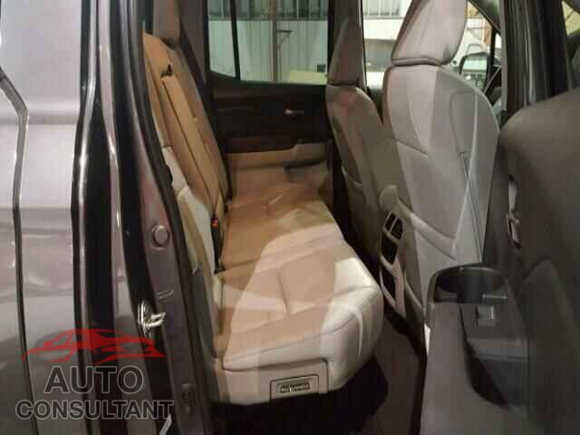 HONDA RIDGELINE 2017 - 5FPYK2F53HB008920