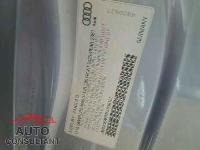 AUDI A5 2015 - WAUMFAFR4FA036155