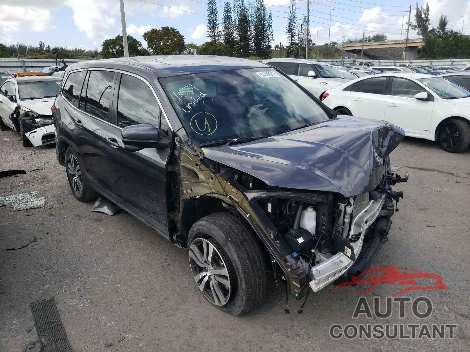 HONDA PILOT 2018 - 5FNYF5H62JB030384