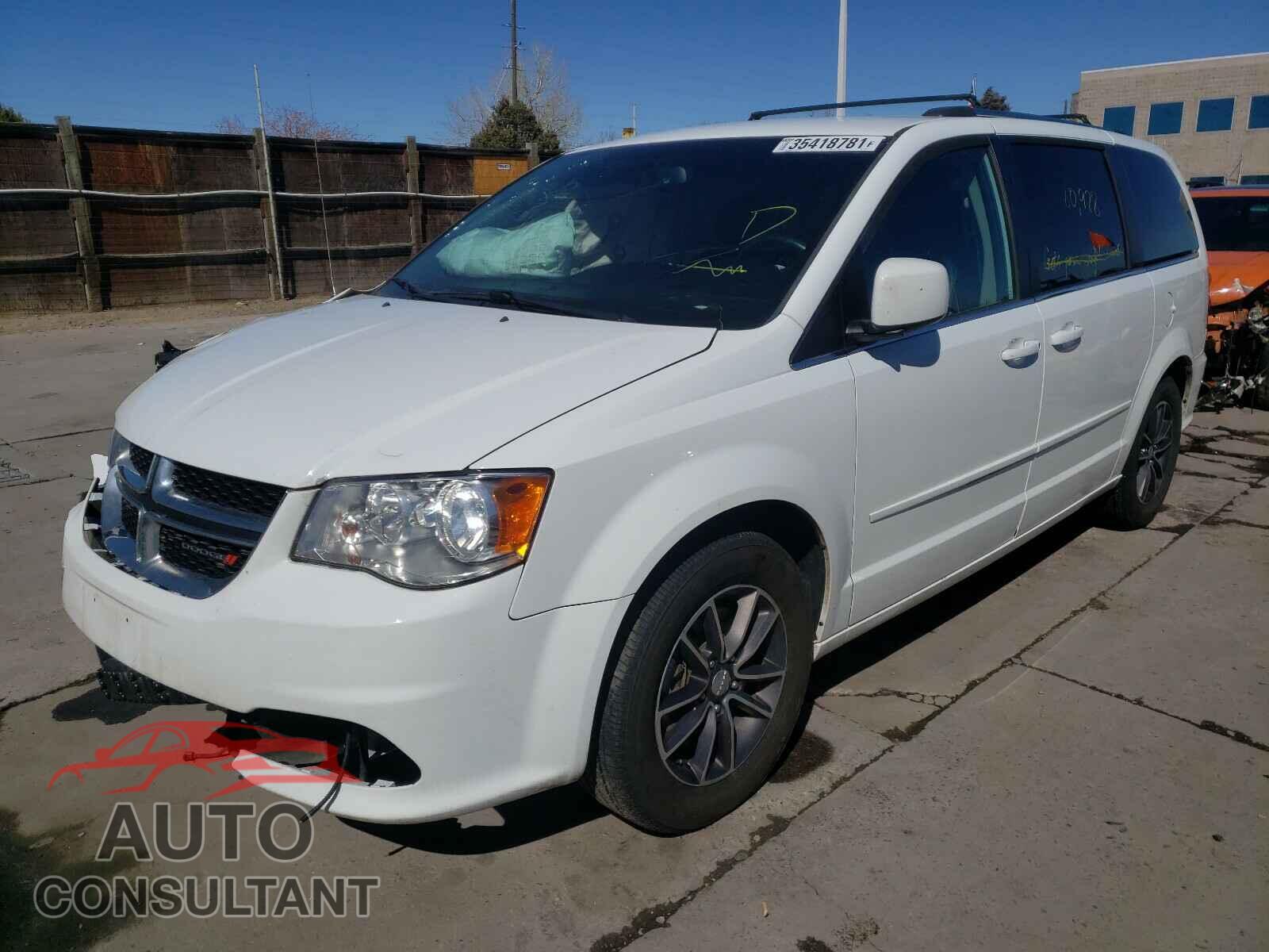 DODGE GRAND CARA 2017 - 2C4RDGCG2HR774362