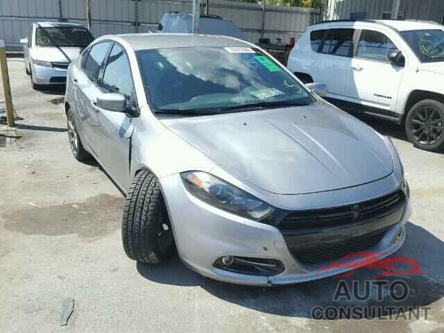 DODGE DART 2015 - 1C3CDFBB6FD225127