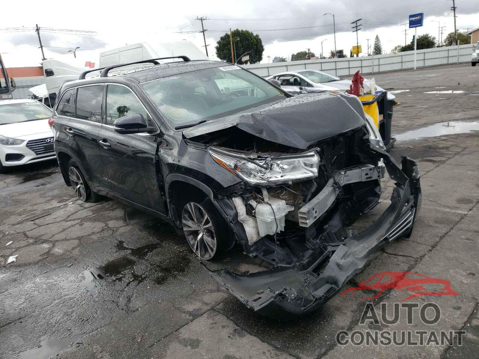 TOYOTA HIGHLANDER 2017 - 5TDZZRFH1HS229908