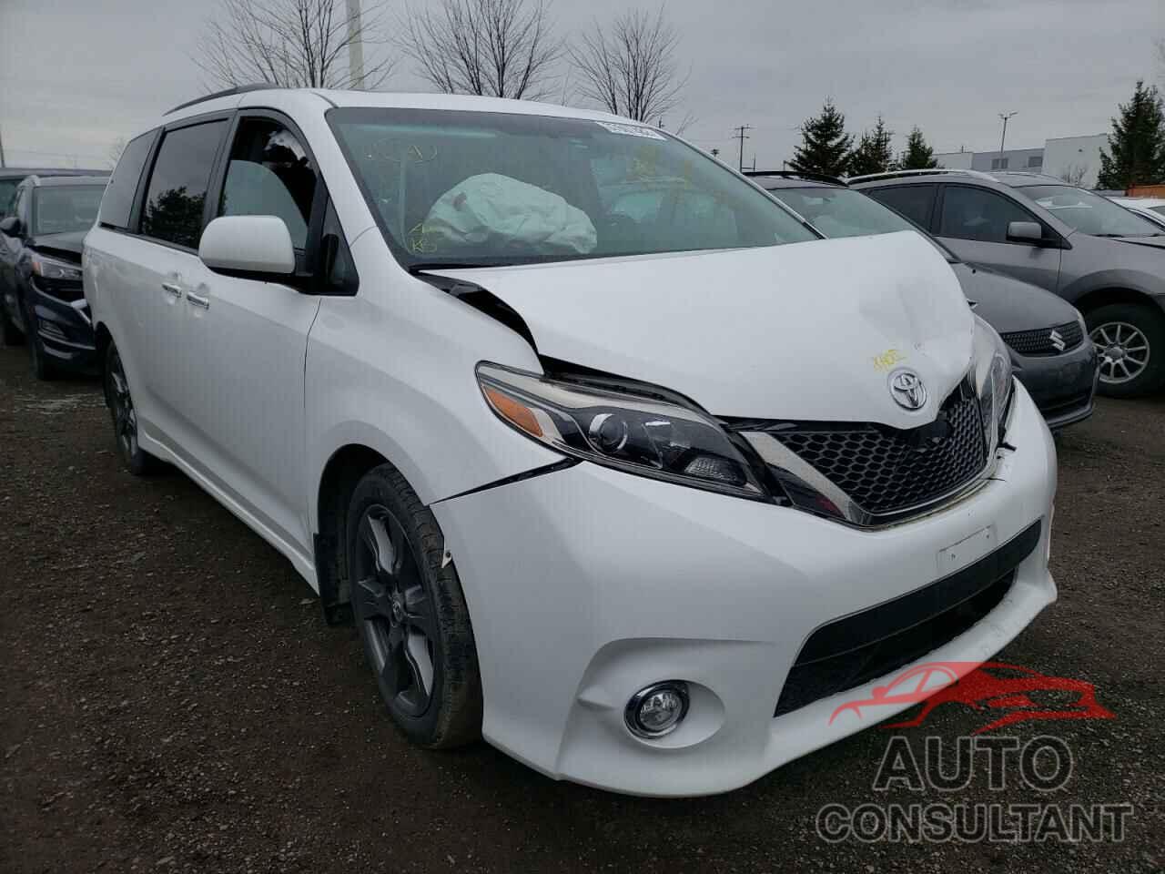 TOYOTA SIENNA 2017 - 5TDXZ3DCXHS877839