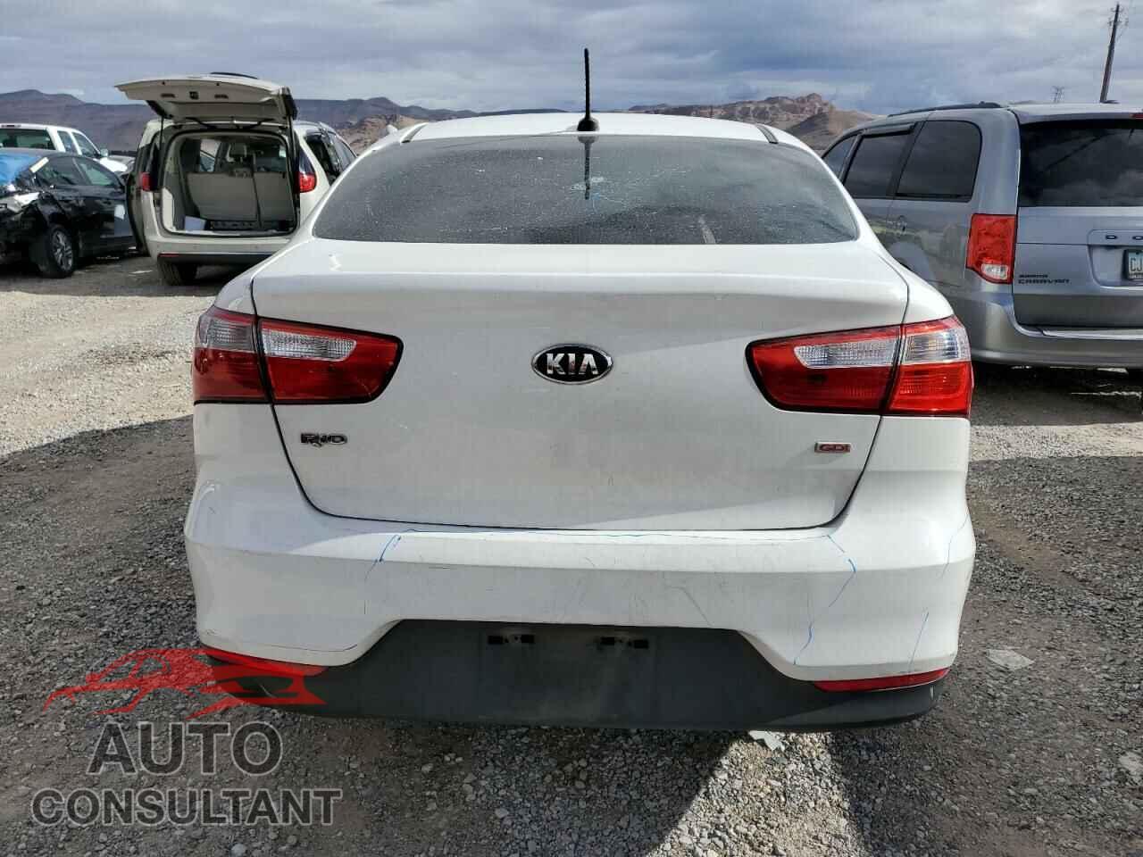 KIA RIO 2016 - KNADM4A38G6564893