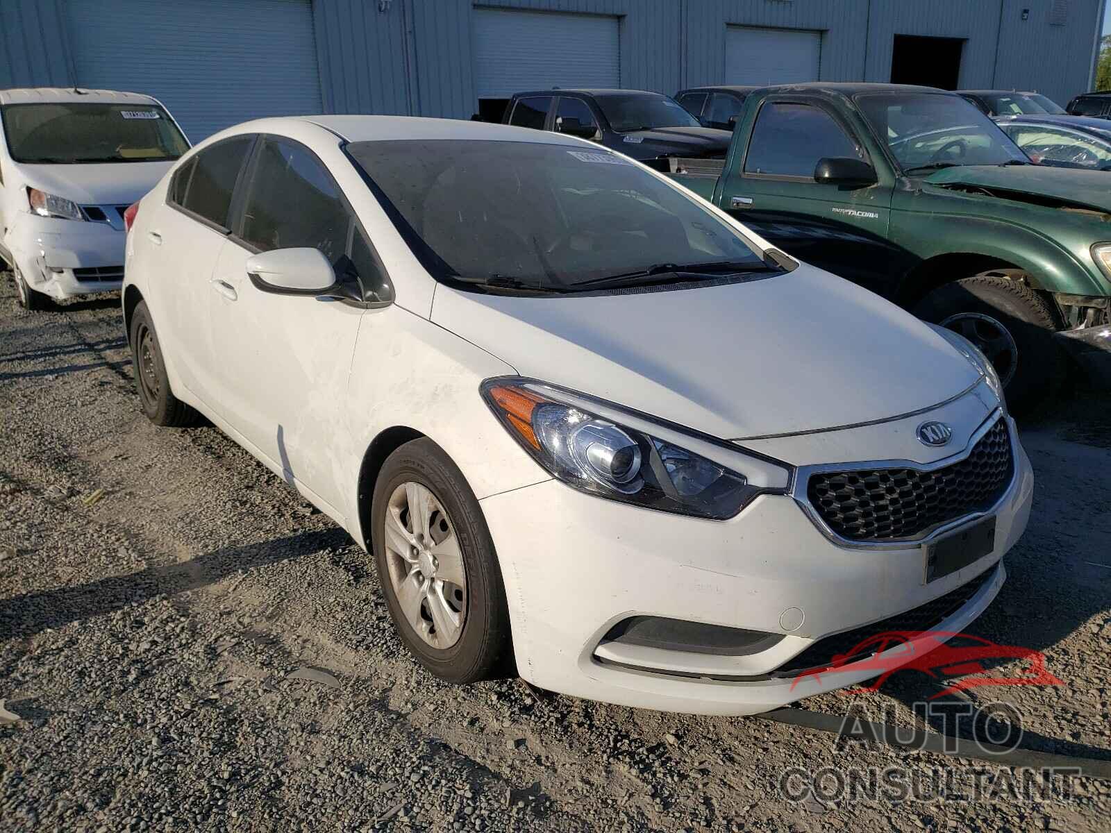 KIA FORTE 2016 - KNAFK4A6XG5591236