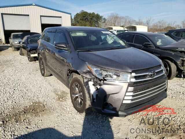 TOYOTA HIGHLANDER 2017 - 5TDZZRFH5HS217986