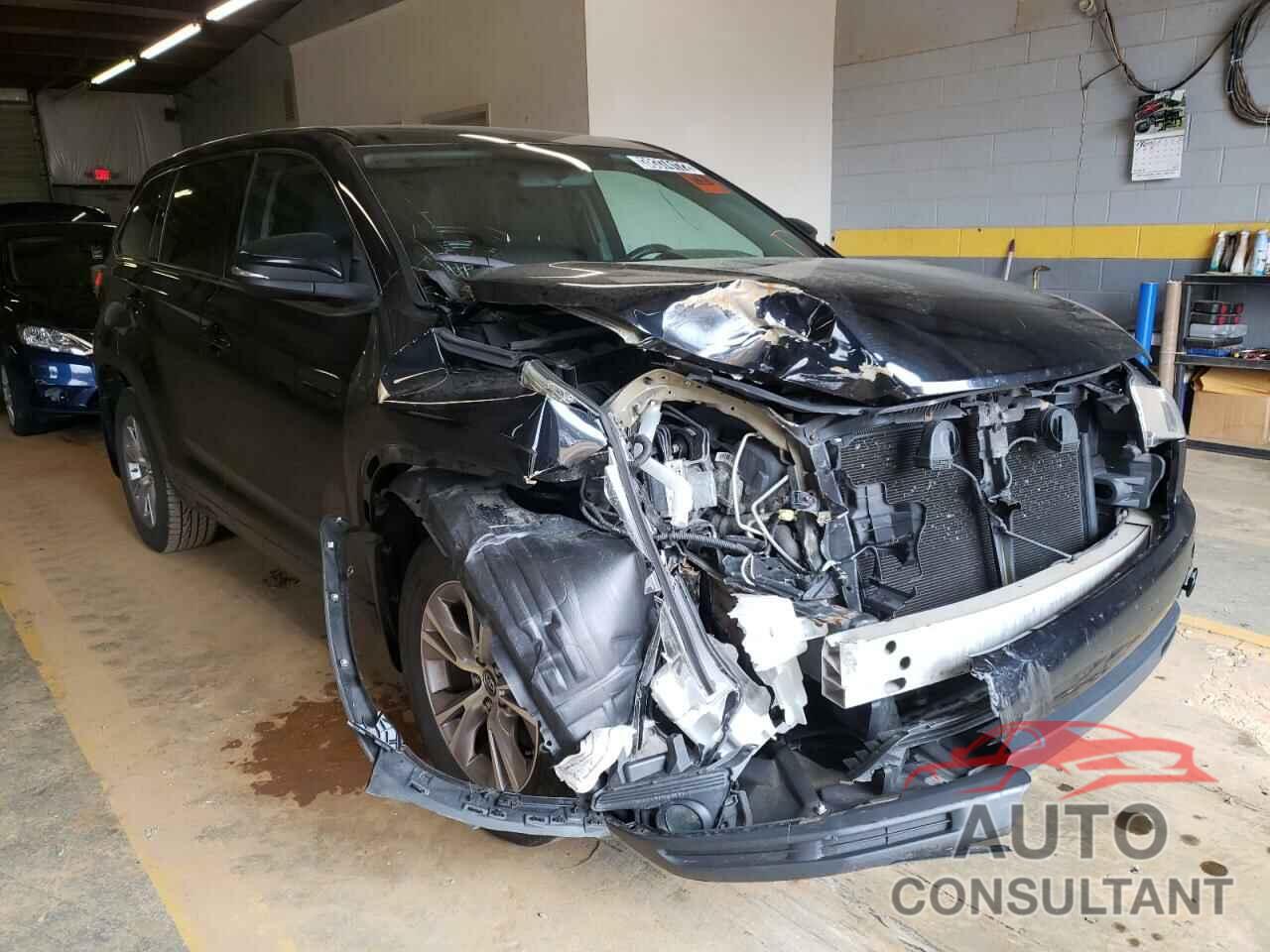 TOYOTA HIGHLANDER 2016 - 5TDBKRFH8GS264319