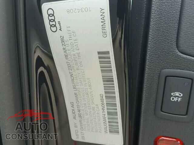 AUDI A4 2017 - WAUGMAF41HN064840
