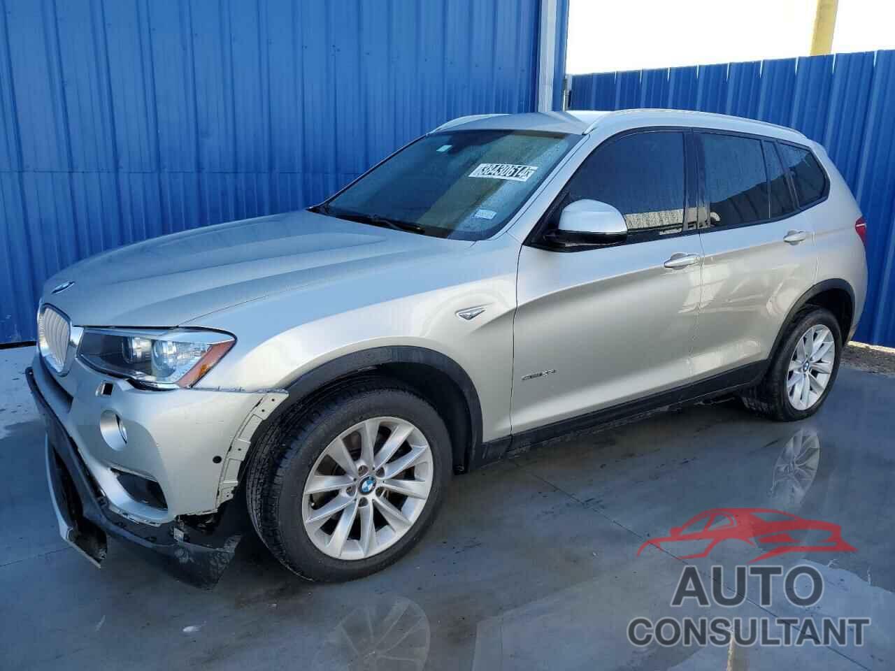 BMW X3 2017 - 5UXWZ7C51H0U45535