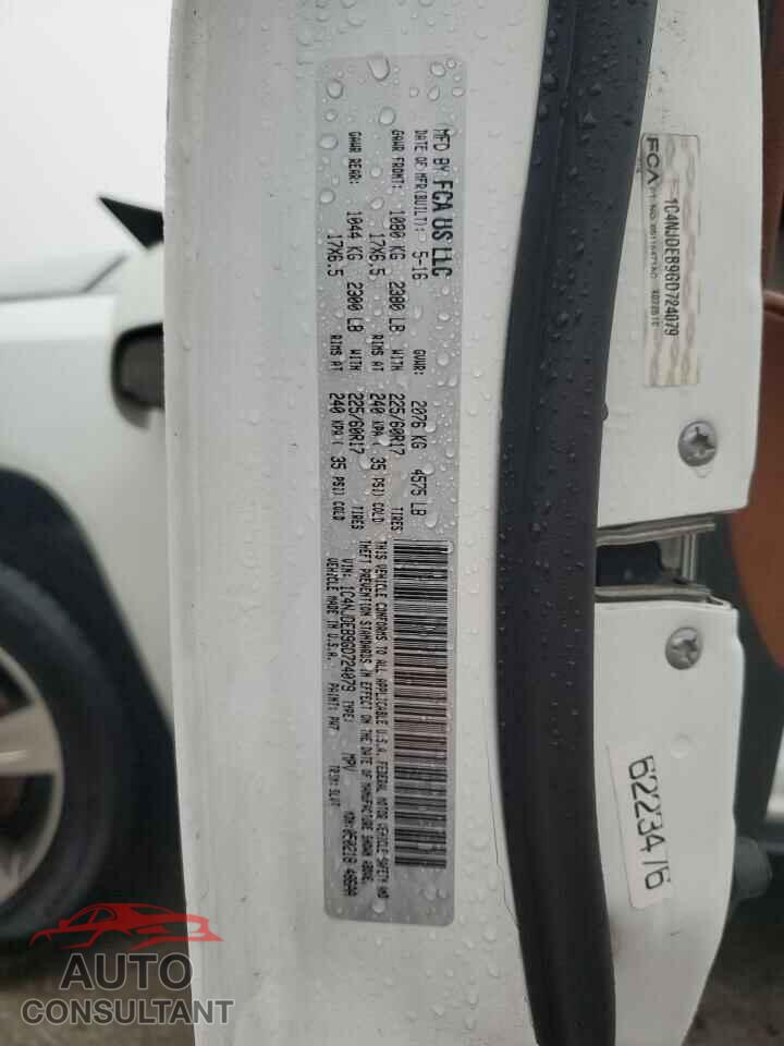 JEEP COMPASS 2016 - 1C4NJDEB9GD724079
