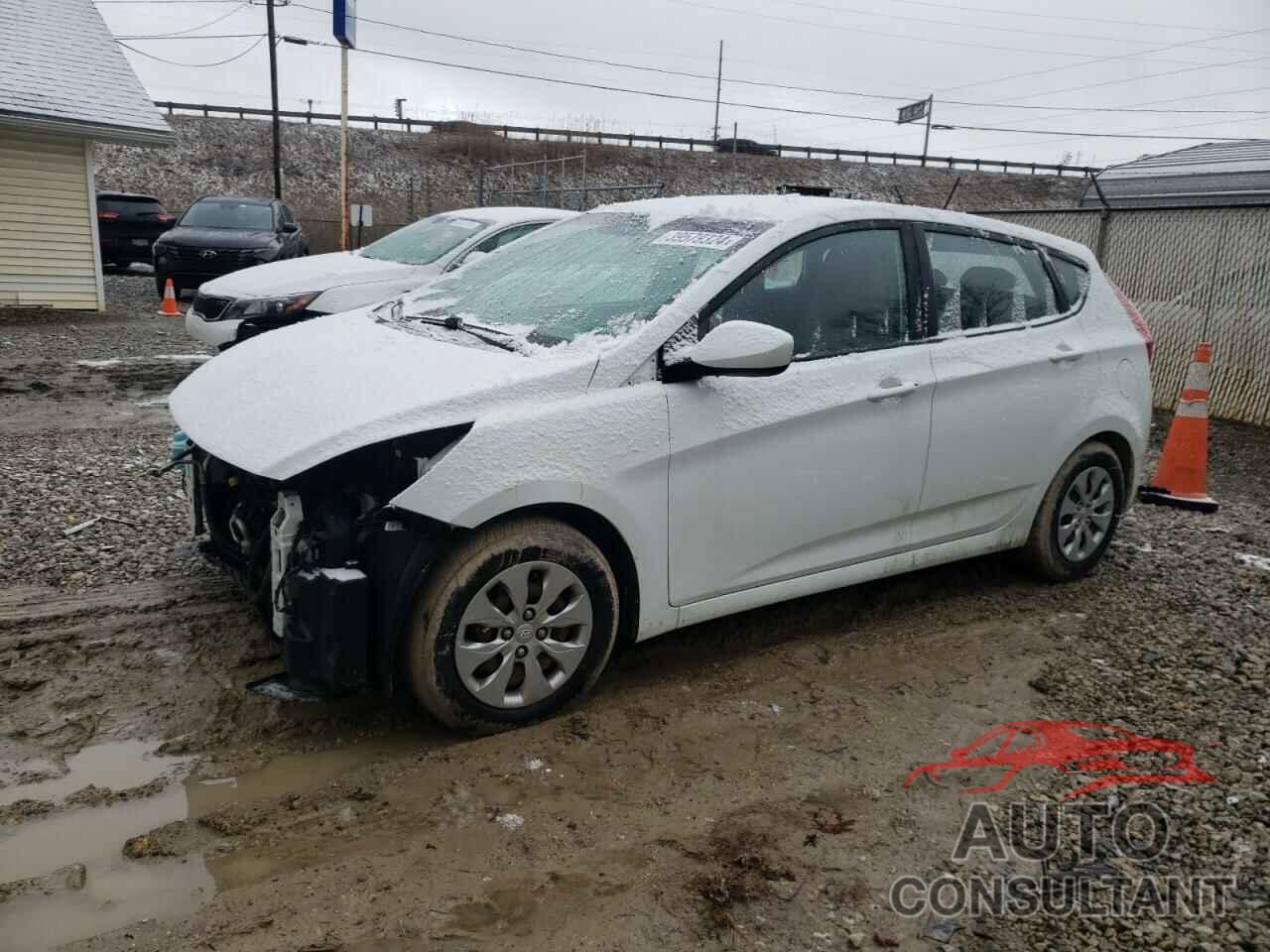 HYUNDAI ACCENT 2016 - KMHCT5AEXGU295604