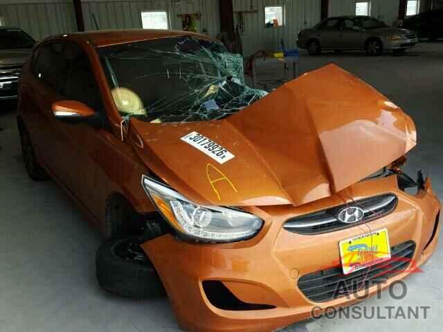 HYUNDAI ACCENT 2015 - KMHCU5AE8FU233842