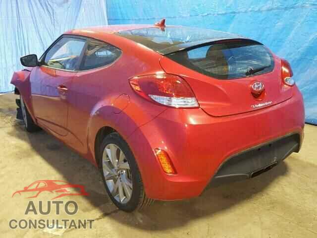 HYUNDAI VELOSTER 2017 - KMHTC6AD1HU311946