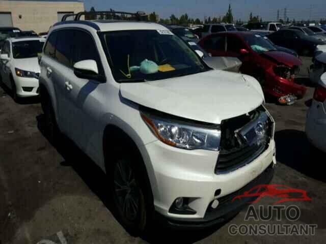 TOYOTA HIGHLANDER 2015 - 5TDKKRFH3FS103858